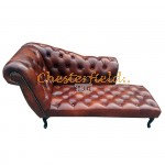 Chesterfield Recamiere Pompadour Chaise Lounge Baloldalas Antikwhisky C12