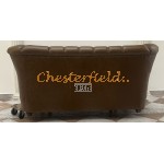 Thomas Chesterfield 3-as Dubaj dohány színben