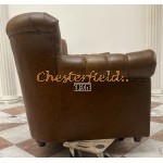 Thomas Chesterfield 3-as Dubaj dohány színben