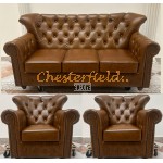 Chesterfield  311 ülőgarnitúra dubai dohány