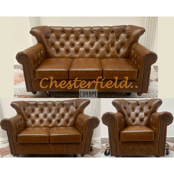 Chesterfield  321 ülőgarnitúra dubai dohány