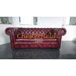 Chesterfield XL Williams fotel Antikbordó