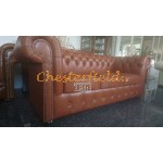 Chesterfield Classic 3-as kanapé Antikwhisky C12