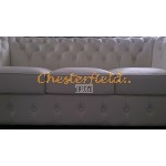 Chesterfield Classic 3-as kanapé Törtfehér K2