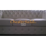 Chesterfield Classic XL 3-as kanapé Törtfehér K2