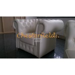Chesterfield Classic fotel törtfehér K2