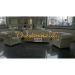 Chesterfield XL Classic fotel Törtfehér K2