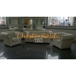 Chesterfield Classic fotel törtfehér K2