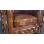 Chesterfield XL Lord fotel Antik óarany 