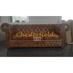 Chesterfield Lord 3-as kanapé Antik óarany S12