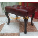 Chesterfield Cambridge Zsámoly 40 x 60 Antikbordó A7