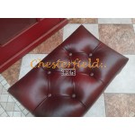 Chesterfield Cambridge Zsámoly 40 x 60 Antikbordó A7