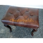 Chesterfield Cambridge Zsámoly Antik középbarna A5M 