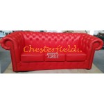 Chesterfield Classic XL 3-as kanapé piros