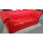 Chesterfield Classic XL 3-as kanapé piros