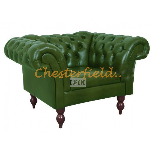 Chesterfield Diva fotel Antikzöld A8