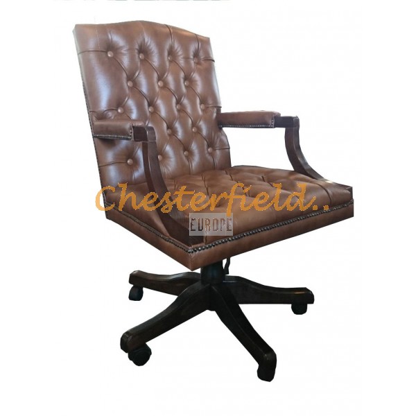 Chesterfield King forgószék, office chair 