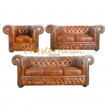 Chesterfield Lord 321 garnitúra Antik óarany S12