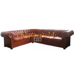 Chesterfield Lord 2+3 sarokkanapé Antikwhisky C12