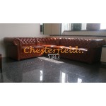 Chesterfield Lord 2+3 sarokkanapé Antikwhisky C12