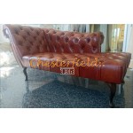 Chesterfield Recamiere Pompadour Chaise Lounge Baloldalas Antikwhisky C12