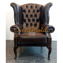 Chesterfield Queen fülesfotel Antikbarna A5