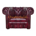 Chesterfield XL Williams fotel Antikbordó