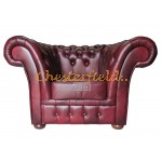 Chesterfield XL Windchester fotel Antikbordó