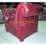 Chesterfield XL Windchester fotel Antikbordó