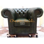 Chesterfield Classic fotel Antikzöld A8