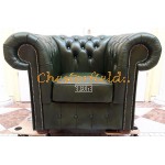 Chesterfield XL Classic fotel Antikzöld A8