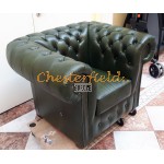 Chesterfield Classic fotel Antikzöld A8