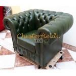 Chesterfield XL Classic fotel Antikzöld A8