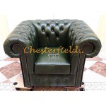 Chesterfield XL Classic fotel Antikzöld A8