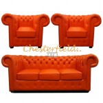 Chesterfield Classic 311 garnitúra Orange K6