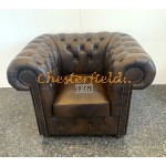 Chesterfield Classic fotel Antik középbarna A5M