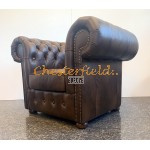 Chesterfield Classic fotel Antik középbarna A5M