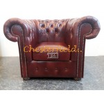 Chesterfield Classic XL fotel Antikbordo