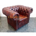 Chesterfield Classic fotel antikbordó A7