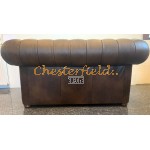 Chesterfield XL Classic  2-es kanapé Antik középbarna A5M