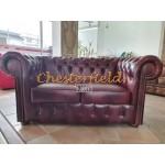 Chesterfield XL Classic 2-es kanapé Antikbordó