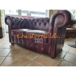 Chesterfield XL Classic 2-es kanapé Antikbordó
