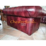 Chesterfield XL Classic 2-es kanapé Antikbordó