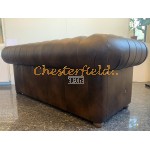 Chesterfield Classic XL 3-as kanapé Antik középbarna A5M