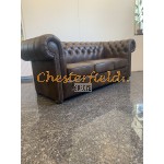 Chesterfield Classic XL 3-as kanapé Antik középbarna A5M