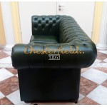 Chesterfield Classic XL 3-as kanapé Antikzöld A8