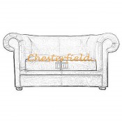 Chesterfield London 2-es kanapé (8)