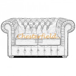 Chesterfield Mark 2-es kanapé