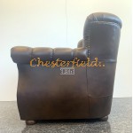 Chesterfield Monk fotel Antikközépbarna A8M