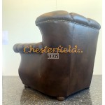 Chesterfield Monk fotel Antikközépbarna A8M